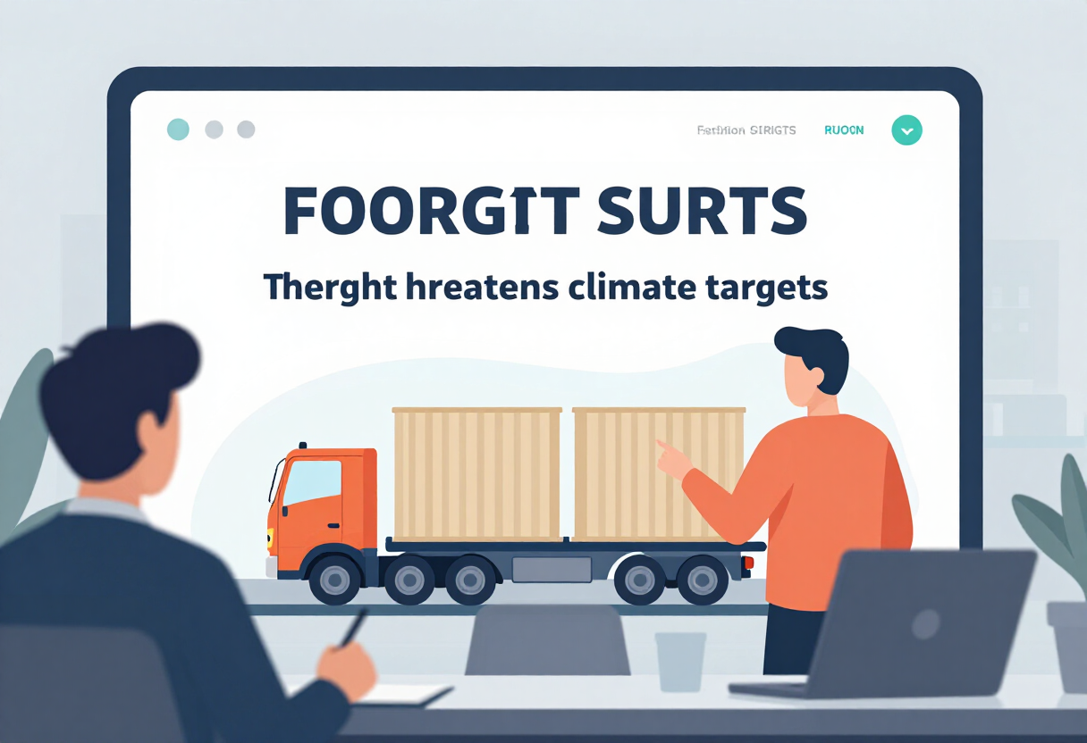 Fashion air freight surge threatens climate targets