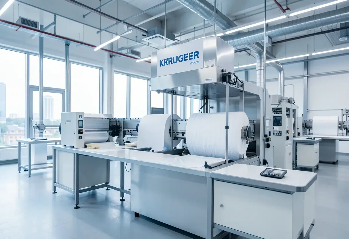 Kruger Invests in Wetlace Line - Nonwovens Industry